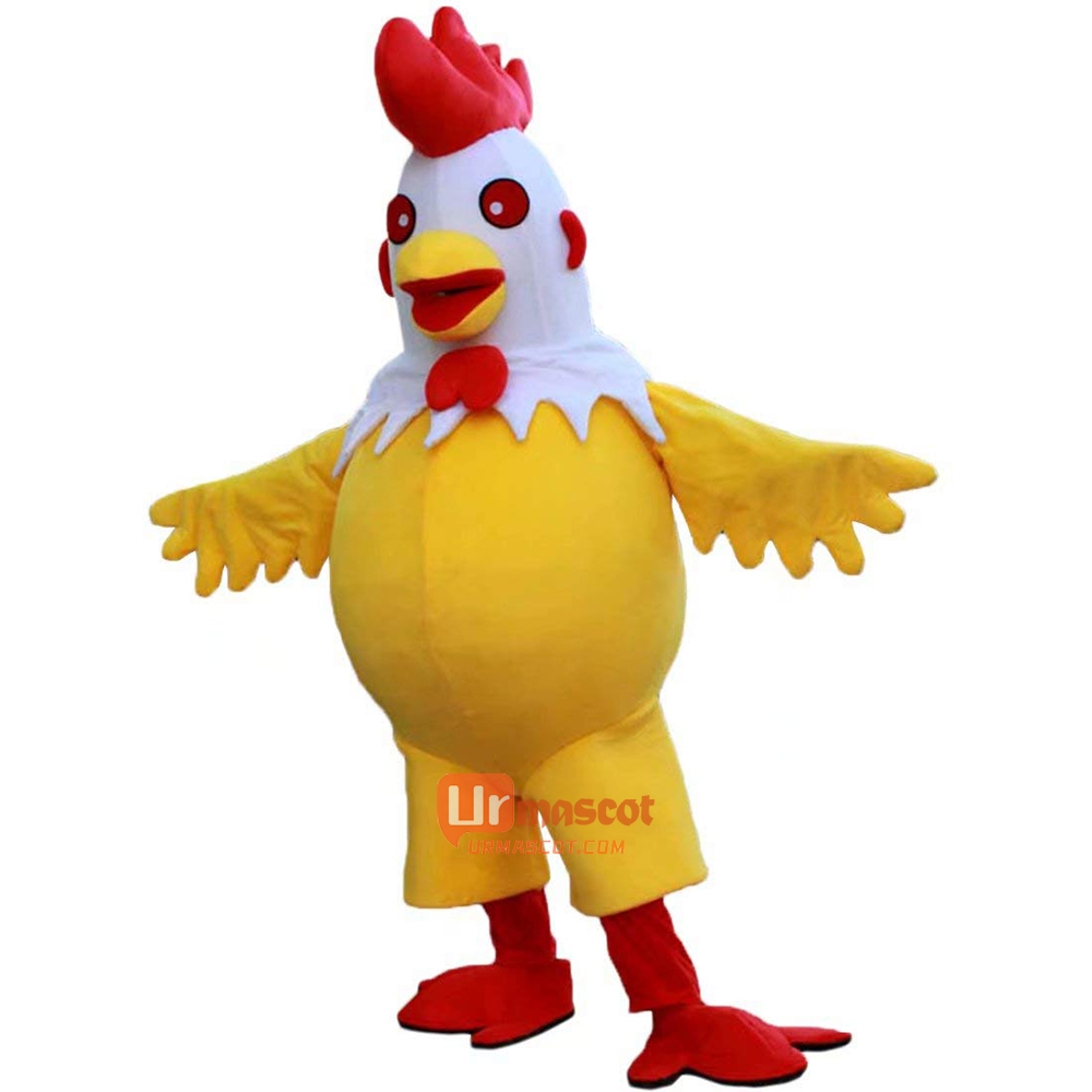 Big Cock Cartoon Mascot Costume Plush with Mask