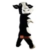 Black and White Cow Cartoon Mascot Costume Plush with Mask