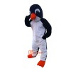 Black and White Penguin Cartoon Mascot Costume Plush with Mask
