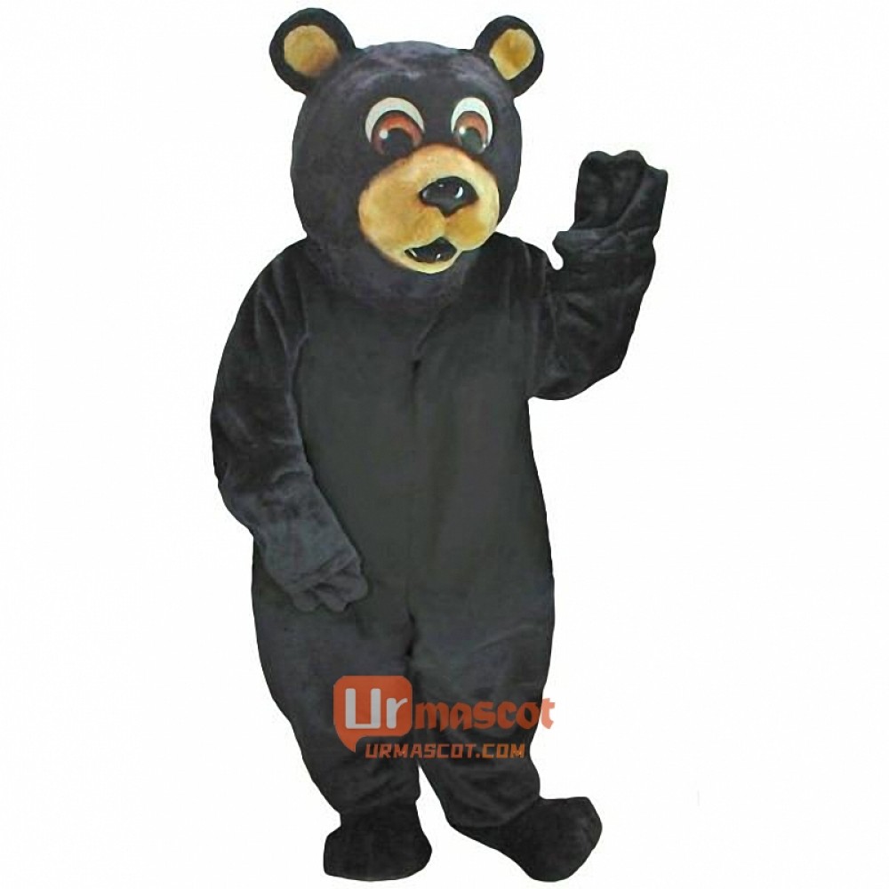 Black Bear Cartoon Mascot Costume Cosplay Outfits