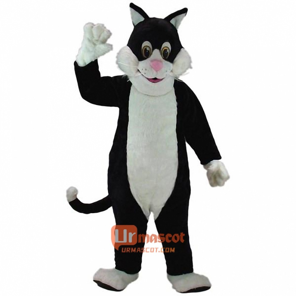 Black Cat Cartoon Mascot Costume Cosplay Outfits