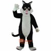 Black Cat Cartoon Mascot Costume Cosplay Outfits