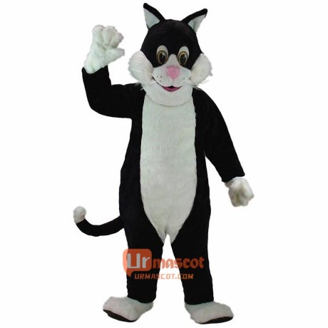 Black Cat Cartoon Mascot Costume Cosplay Outfits