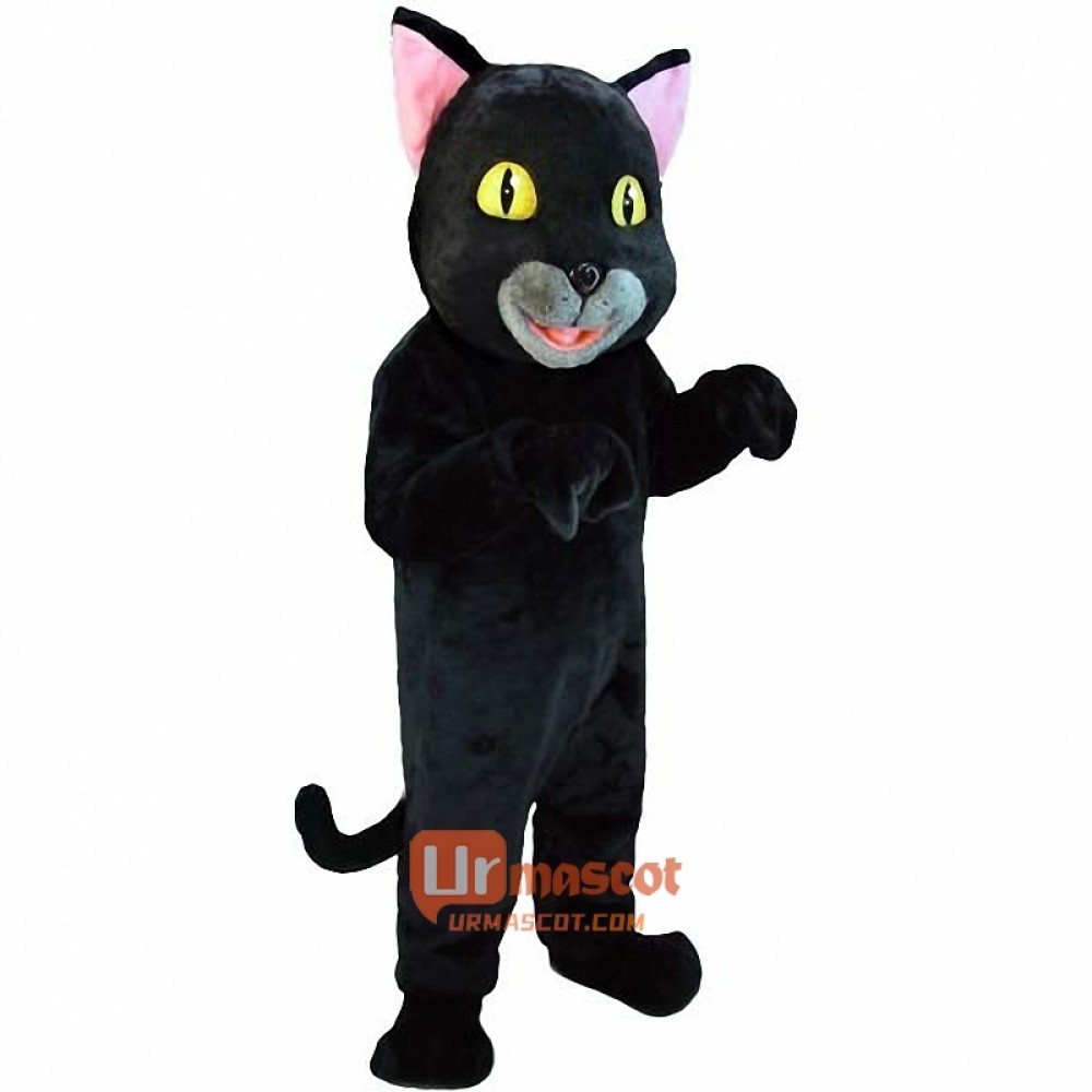 Black Cat Lightweight Cartoon Mascot Costume Cosplay Outfits
