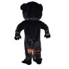 Black Cat Wolf Leopard Dog Cartoon Mascot Costume Plush with Mask