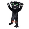 Black Cat Wolf Leopard Dog Cartoon Mascot Costume Plush with Mask