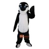 Black Dolphin Cartoon Mascot Costume Plush with Mask