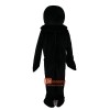 Black Dolphin Cartoon Mascot Costume Plush with Mask