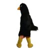 Black Eagle Cartoon Mascot Costume Plush with Mask