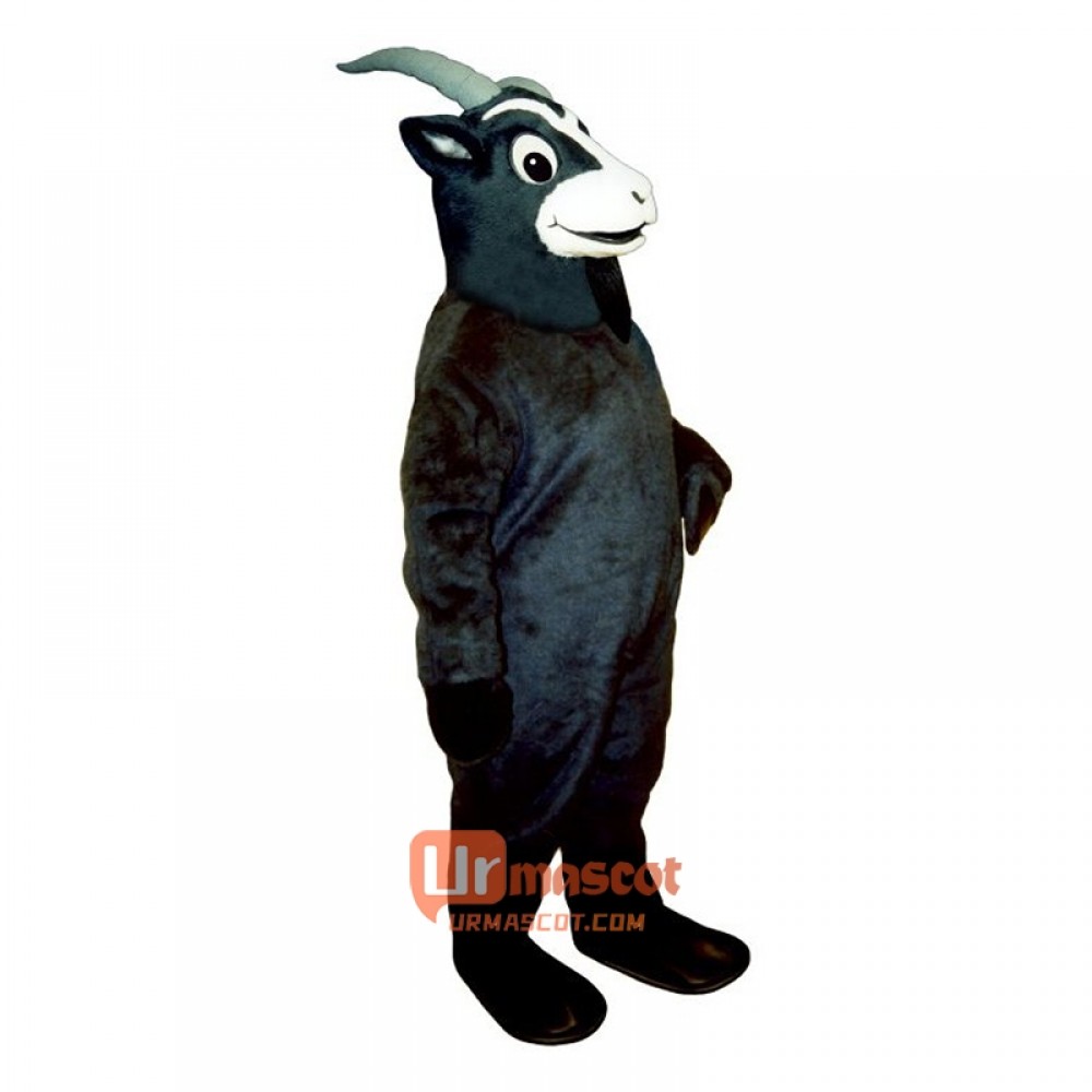 Black Goat Cartoon Costume Mascot