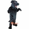 Black Lab Dog Cartoon Mascot Costume Cosplay Outfits