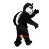 Black Raccoon Cartoon Mascot Costume Plush with Mask