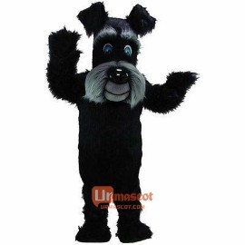 Black Terrier Dog Cartoon Mascot Costume Cosplay Outfits