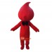 Blood Cartoon Mascot Costume Plush with Mask