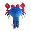 Blue Big Crab Character Mascot Cartoon Costume