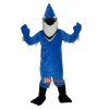 Blue Bird Cartoon Mascot Costume Plush with Mask