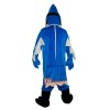 Blue Bird Cartoon Mascot Costume Plush with Mask