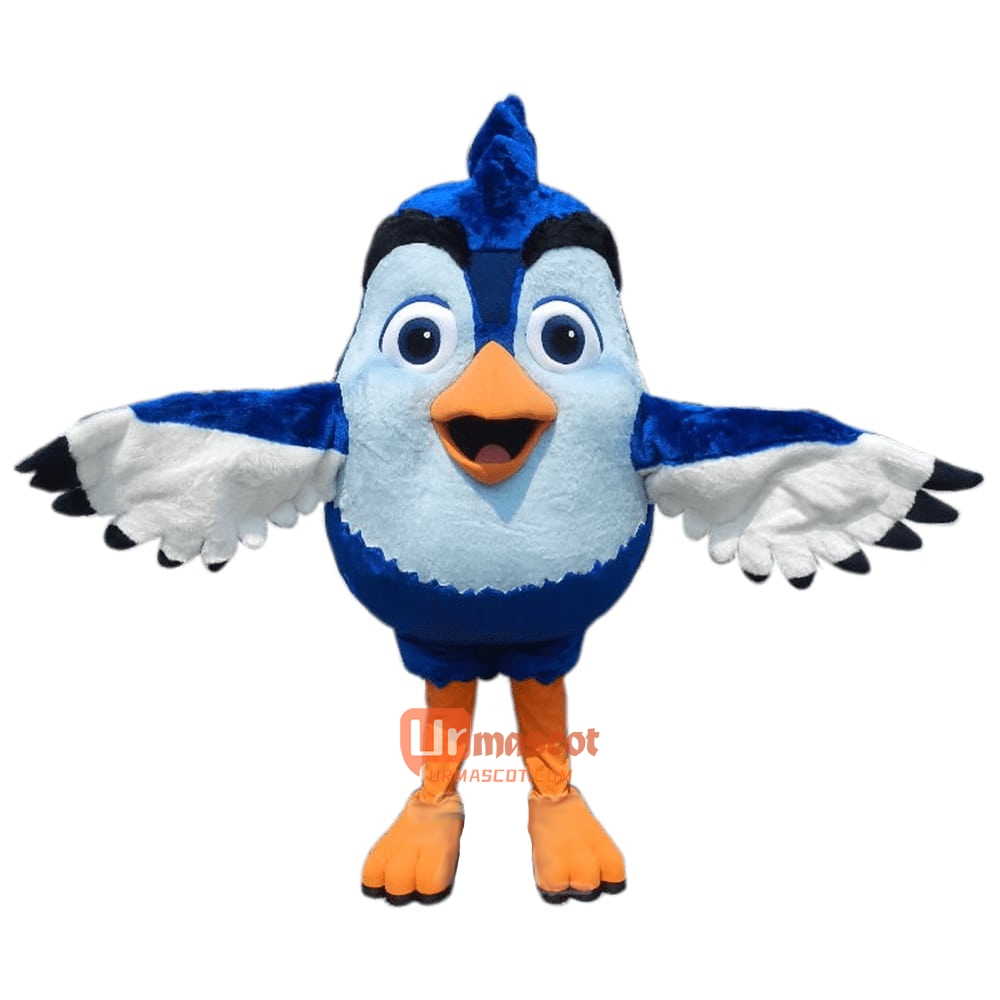 Blue Bird Mascot Costume Cosplay Outfits