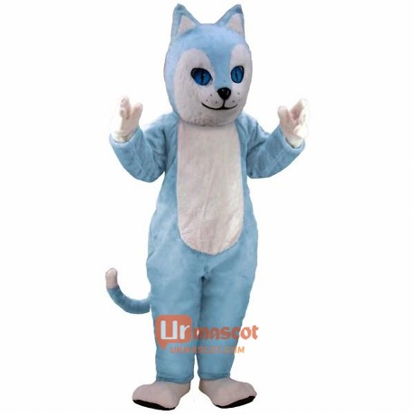 Blue Cat Lightweight Cartoon Mascot Costume Cosplay Outfits