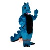 Blue Dino Cartoon Costume Mascot