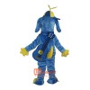 Blue Dog Mascot Cartoon Costume