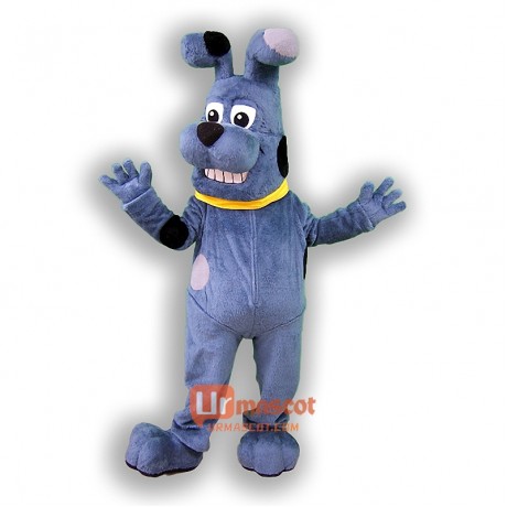Blue Dog Mascot Costume Cosplay Outfits