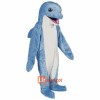 Blue Dolphin Cartoon Mascot Costume