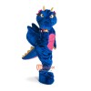 Blue Dragon Charming Mascot Costume Cosplay Outfits