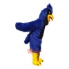 Blue Eagle Cartoon Mascot Costume Plush with Mask