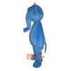 Blue Elephant Mascot Cartoon Costume