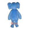 Blue Elephant Mascot Cartoon Costume