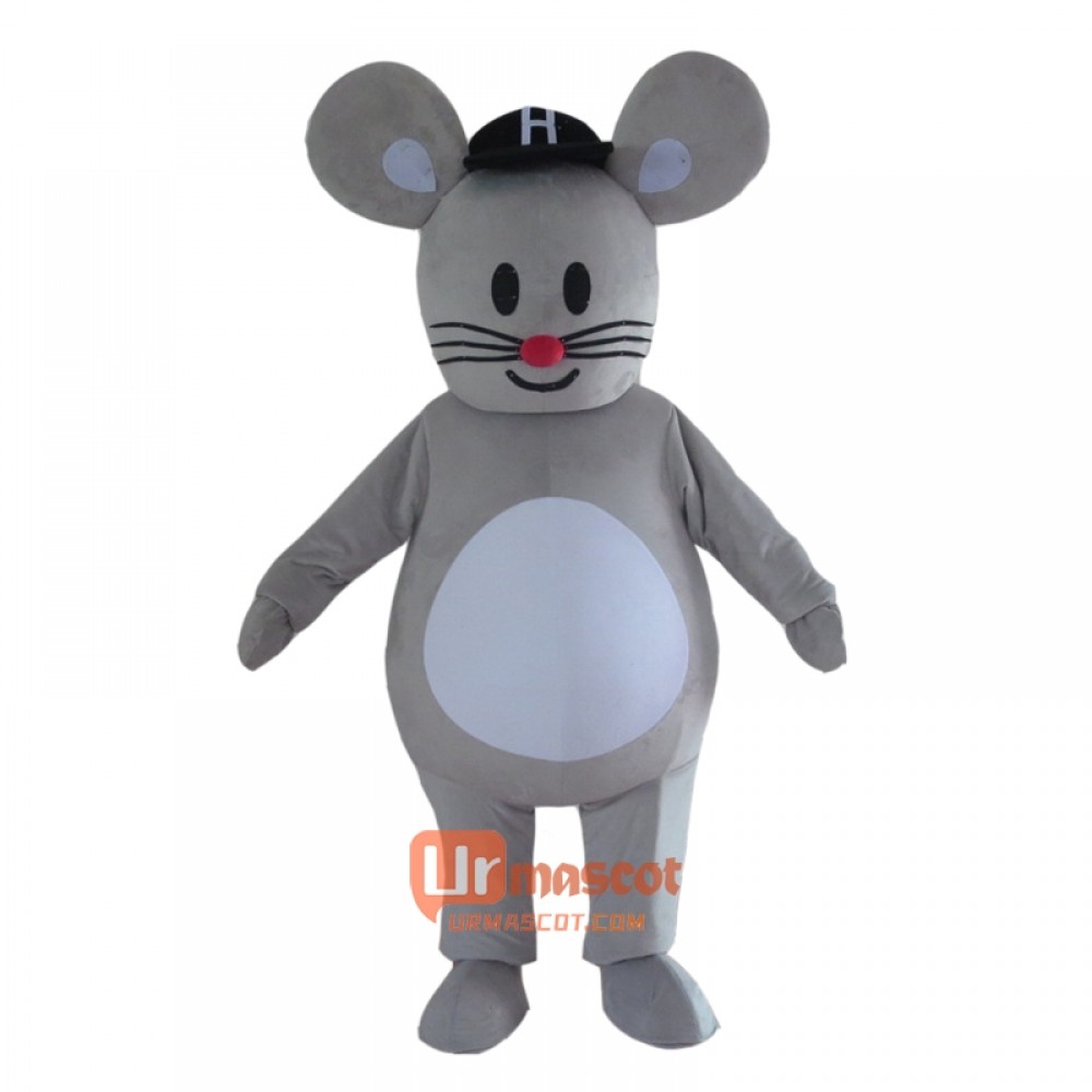 Blue Elephant Mascot Cartoon Costume