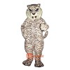 Blue Eyed White Tiger Cartoon Costume Mascot