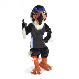 Blue Hawk Mascot Costume Cosplay Outfits