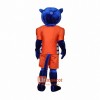 Blue Panther Mascot Costume Cosplay Outfits