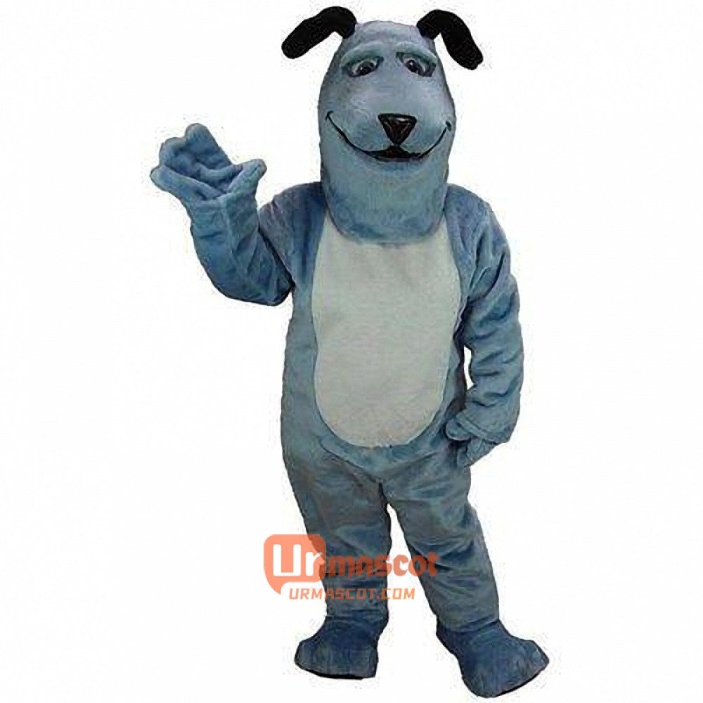 Blue PupCartoonCartoon Mascot Costume