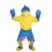 Blue Sports Eagle Cartoon Mascot Costume Plush with Mask