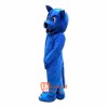 Blue Wolf Leopard Cartoon Mascot Costume Plush with Mask