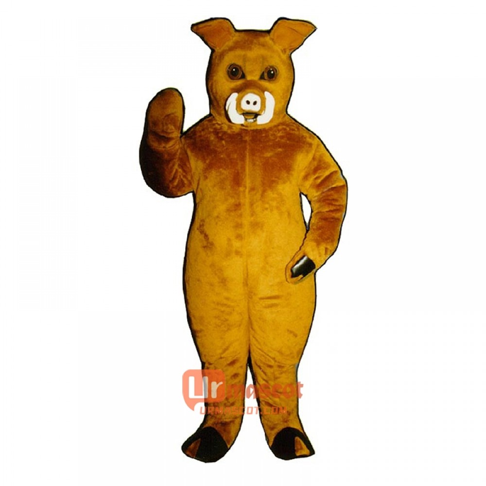 Boar Cartoon Costume Mascot