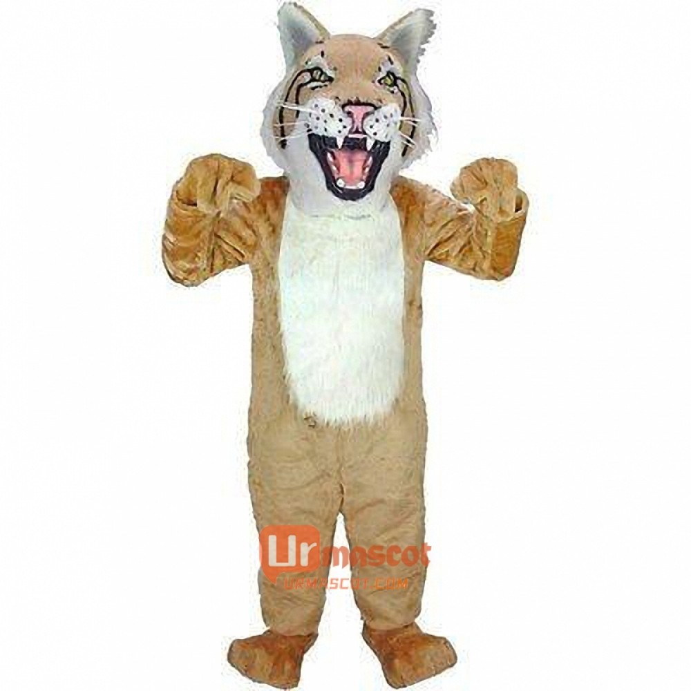Bobcat Cartoon Mascot Costume Cosplay Outfits