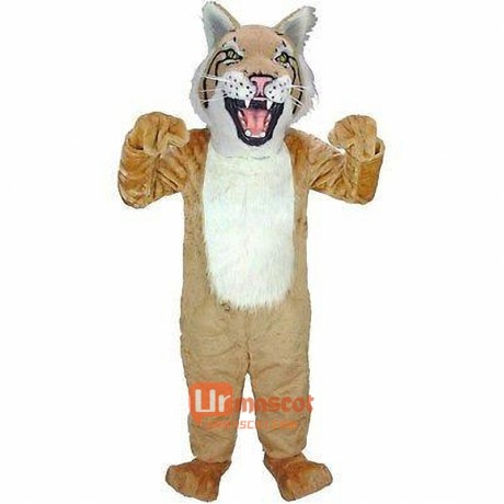 Bobcat Cartoon Mascot Costume Cosplay Outfits