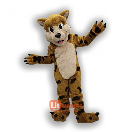 Bobcat Mascot Costume Cosplay Outfits