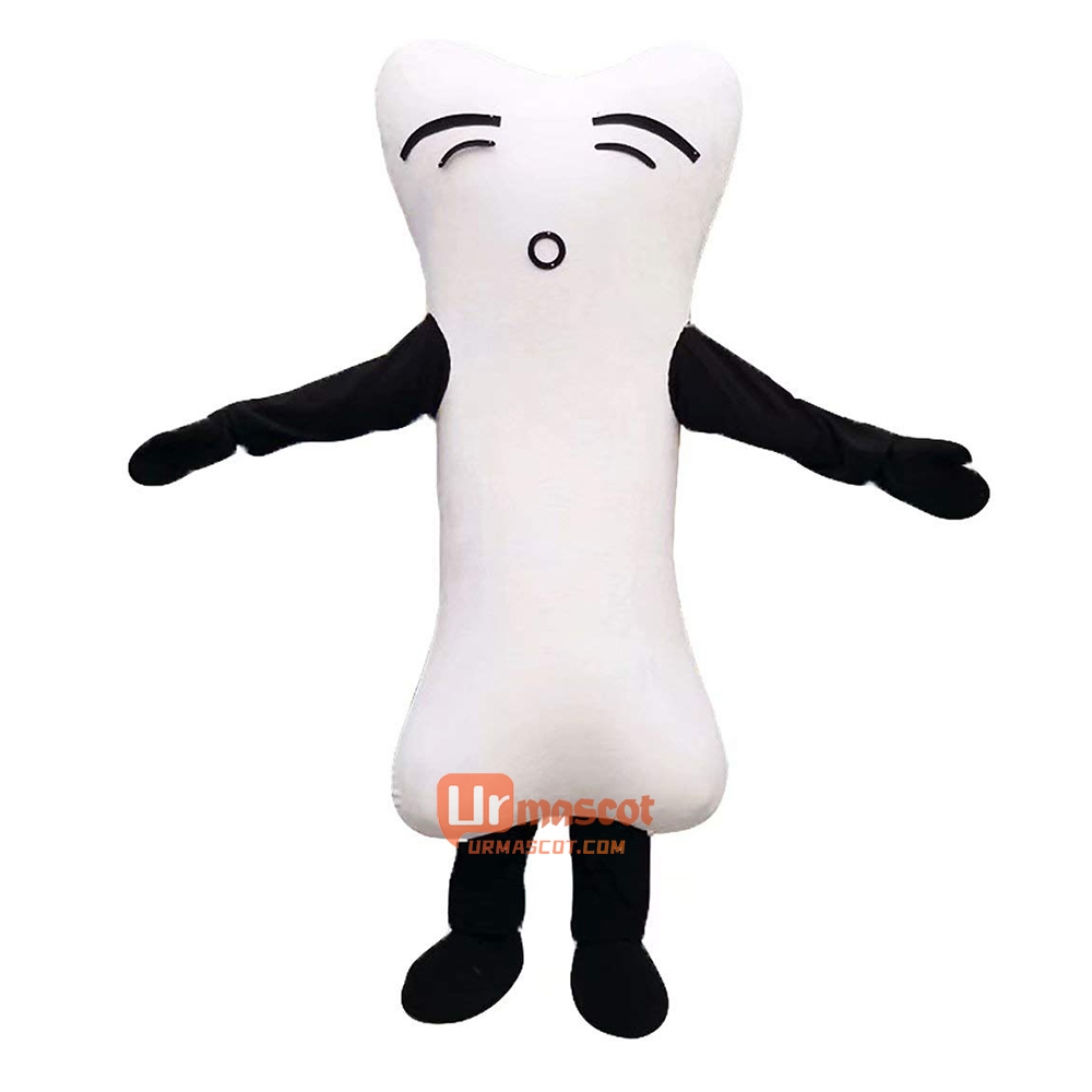 Bone Cartoon Mascot Costume Plush with Mask