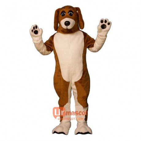 Bossy Beagle Cartoon Costume Mascot