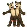 Boy And Girl Wolf Mascot Costume Cosplay Outfits (One Of Them)