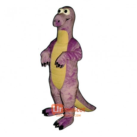 Brontosaurus Cartoon Costume Mascot