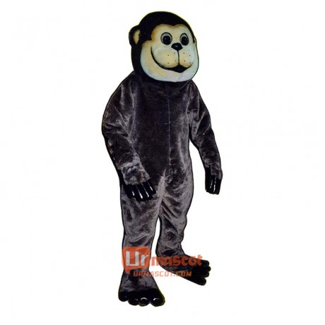 Brown Ape Cartoon Costume Mascot