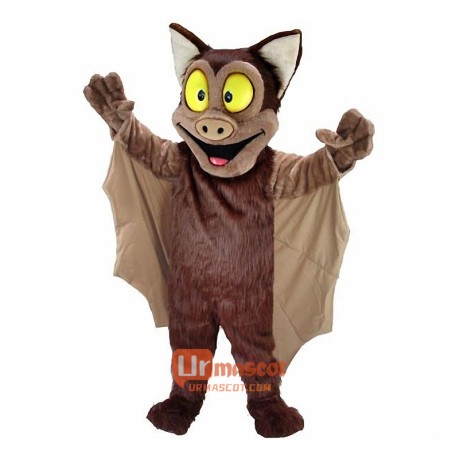 Brown Bat Lightweight Cartoon Mascot Costume