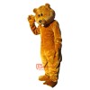 Brown Bear Cartoon Mascot Costume Plush with Mask