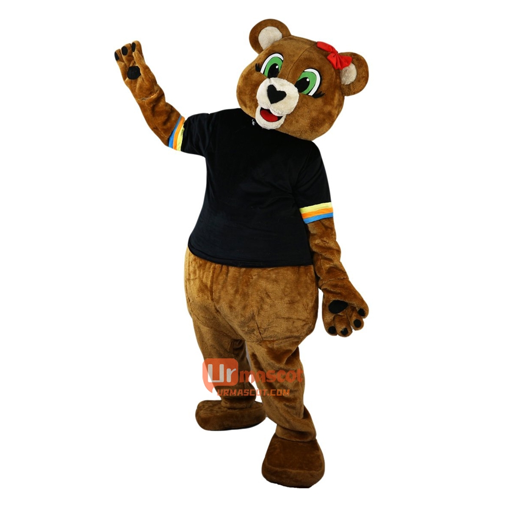 Brown Bear Mascot Costume Cosplay Outfits